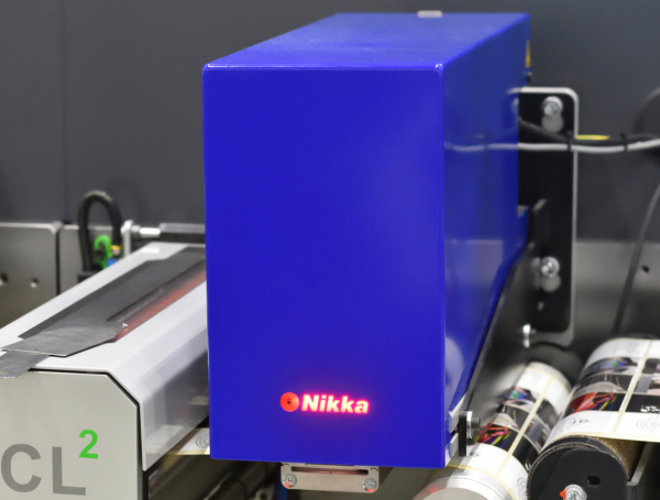 Nikka Research Inspection camera in Grafotronic DCL Finishing machine